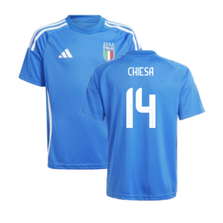 2024-2025 Italy Home Fan Jersey (Kids) (CHIESA 14)