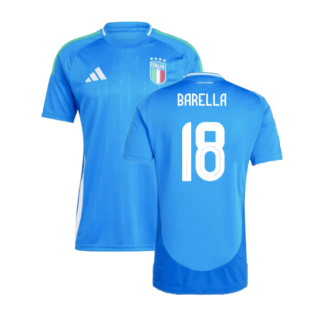 2024-2025 Italy Home Shirt (BARELLA 18)