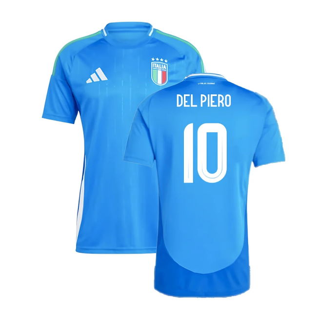 2024-2025 Italy Home Shirt (DEL PIERO 10)