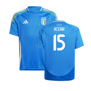 2024-2025 Italy Home Shirt (Kids) (ACERBI 15)