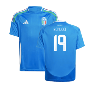 2024-2025 Italy Home Shirt (Kids) (BONUCCI 19)