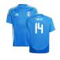 2024-2025 Italy Home Shirt (Kids) (CHIESA 14)