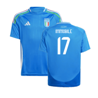 2024-2025 Italy Home Shirt (Kids) (IMMOBILE 17)