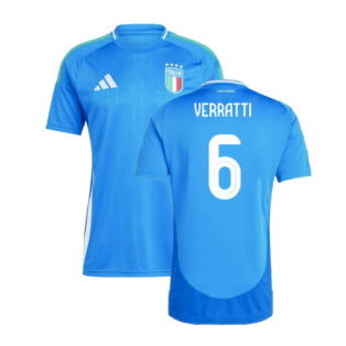 2024-2025 Italy Home Shirt (VERRATTI 6)