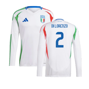 2024-2025 Italy Long Sleeve Away Shirt (DI LORENZO 2)