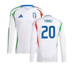 2024-2025 Italy Long Sleeve Away Shirt (TONALI 20)