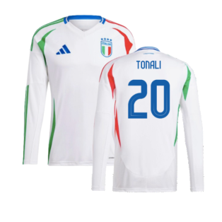 2024-2025 Italy Long Sleeve Away Shirt (TONALI 20)