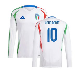 2024-2025 Italy Long Sleeve Away Shirt