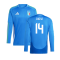 2024-2025 Italy Long Sleeve Home Shirt (CHIESA 14)