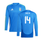 2024-2025 Italy Long Sleeve Home Shirt (CHIESA 14)