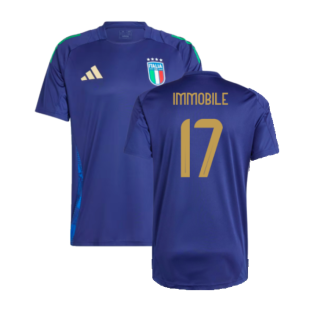 2024-2025 Italy Training Jersey (Navy) (IMMOBILE 17)