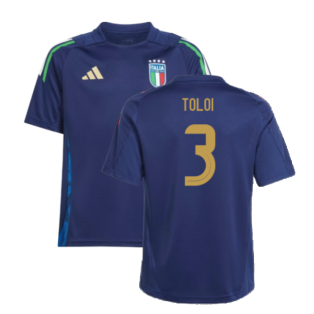 2024-2025 Italy Training Jersey (Navy) - Kids (TOLOI 3)