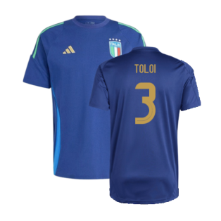 2024-2025 Italy Training Tee (Navy) (TOLOI 3)