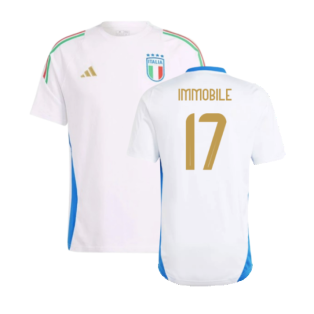 2024-2025 Italy Training Tee (White) (IMMOBILE 17)