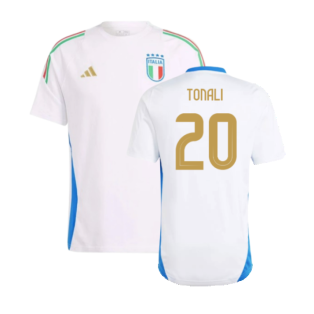 2024-2025 Italy Training Tee (White) (TONALI 20)