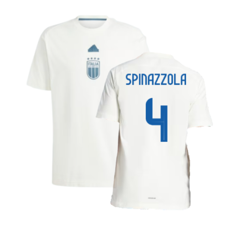 2024-2025 Italy Travel Tee (Off White) (SPINAZZOLA 4)