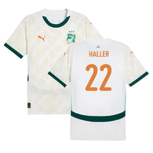 2024-2025 Ivory Coast Away Shirt (Haller 22) 2024-2025 Ivory Coast Away Shirt (Haller 22)