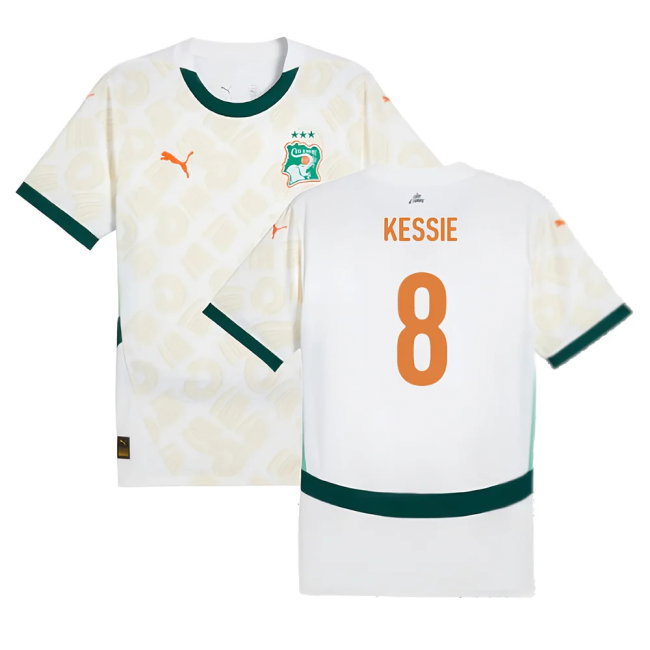 2024-2025 Ivory Coast Away Shirt (Kessie 8)