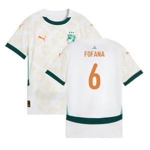 2024-2025 Ivory Coast Away Shirt (Kids) (Fofana 6)