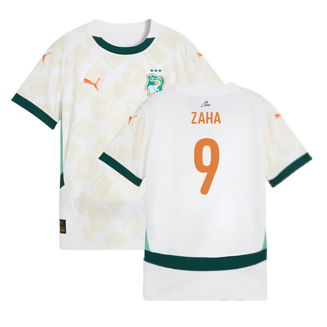 2024-2025 Ivory Coast Away Shirt (Kids) (Zaha 9)