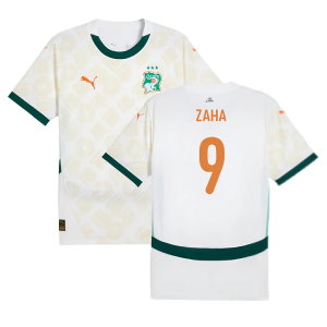 2024-2025 Ivory Coast Away Shirt (Zaha 9)