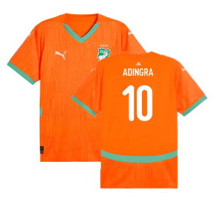 2024-2025 Ivory Coast Home Shirt (Adingra 10)
