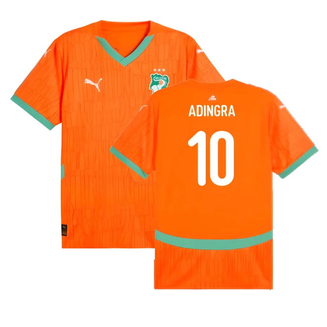 2024-2025 Ivory Coast Home Shirt (Adingra 10)