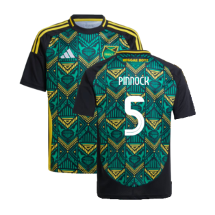 2024-2025 Jamaica Away Shirt (Kids) (Pinnock 5)