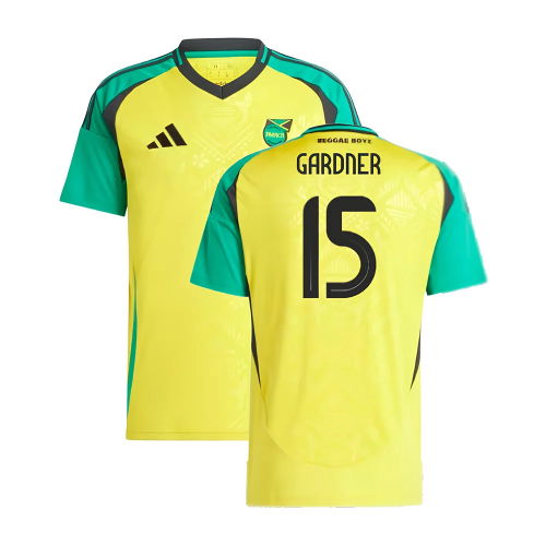2024-2025 Jamaica Home Shirt (Gardner 15)