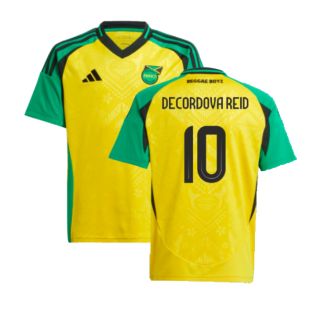 2024-2025 Jamaica Home Shirt (Kids) (Decordova Reid 10)