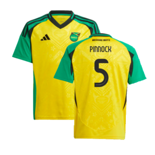 2024-2025 Jamaica Home Shirt (Kids) (Pinnock 5)
