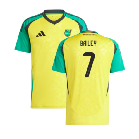 2024-2025 Jamaica Home Shirt (Womens) (Bailey 7)