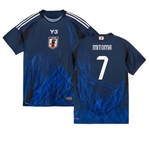 2024-2025 Japan x Y3 Home Authentic Shirt (Mitoma 7)