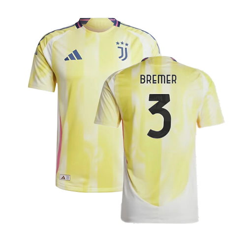 2024-2025 Juventus Authentic Away Shirt (Bremer 3)