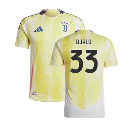 2024-2025 Juventus Authentic Away Shirt (Djalo 33)