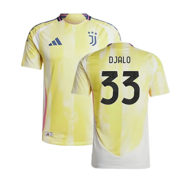 2024-2025 Juventus Authentic Away Shirt (Djalo 33)