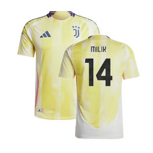 2024-2025 Juventus Authentic Away Shirt (Milik 14)