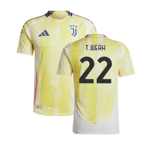 2024-2025 Juventus Authentic Away Shirt (T.Weah 22)