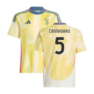 2024-2025 Juventus Away Shirt (Kids) (Cannavaro 5)