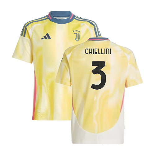2024-2025 Juventus Away Shirt (Kids) (Chiellini 3)
