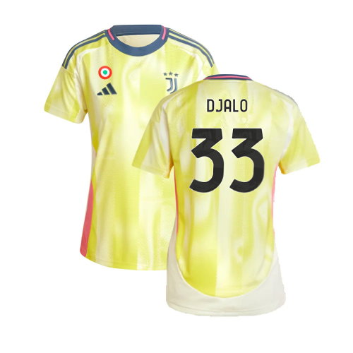 2024-2025 Juventus Away Shirt (Womens) (Djalo 33)