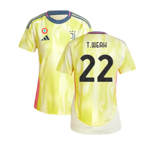 2024-2025 Juventus Away Shirt (Womens) (T.Weah 22)