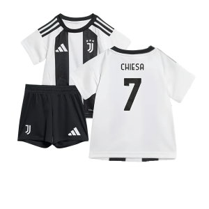 2024-2025 Juventus Home Baby Kit (Chiesa 7)