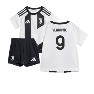 2024-2025 Juventus Home Baby Kit (Vlahovic 9)