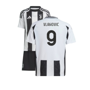 2024-2025 Juventus Home Mini Kit (Vlahovic 9)