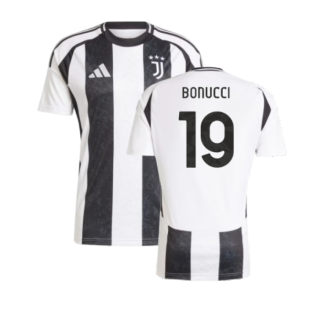 2024-2025 Juventus Home Shirt (Bonucci 19)