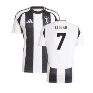 2024-2025 Juventus Home Shirt (Chiesa 7)