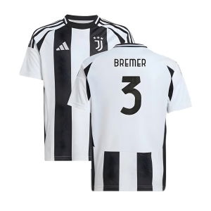 2024-2025 Juventus Home Shirt (Kids) (Bremer 3)