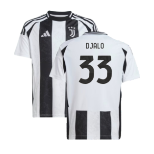 2024-2025 Juventus Home Shirt (Kids) (Djalo 33)