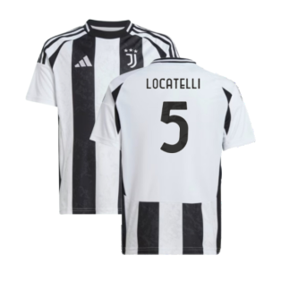 2024-2025 Juventus Home Shirt (Kids) (Locatelli 5)